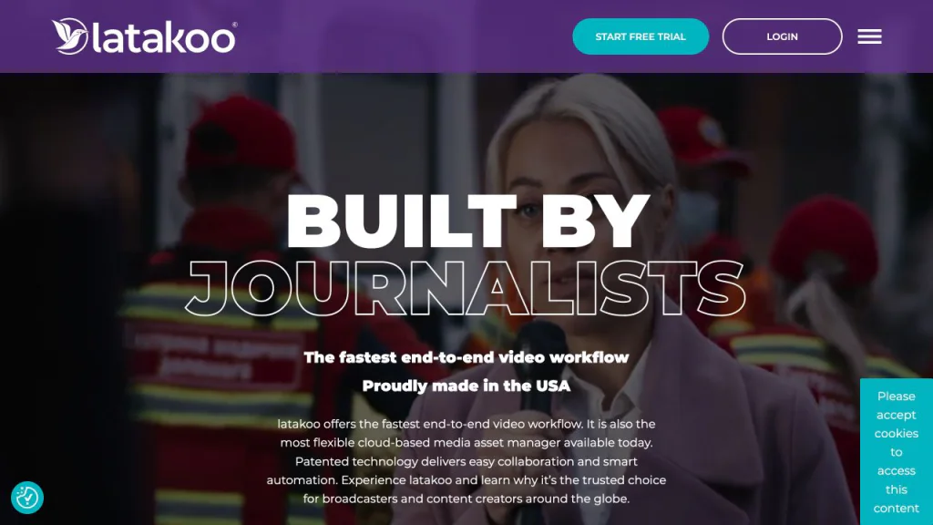 latakoo website homepage
